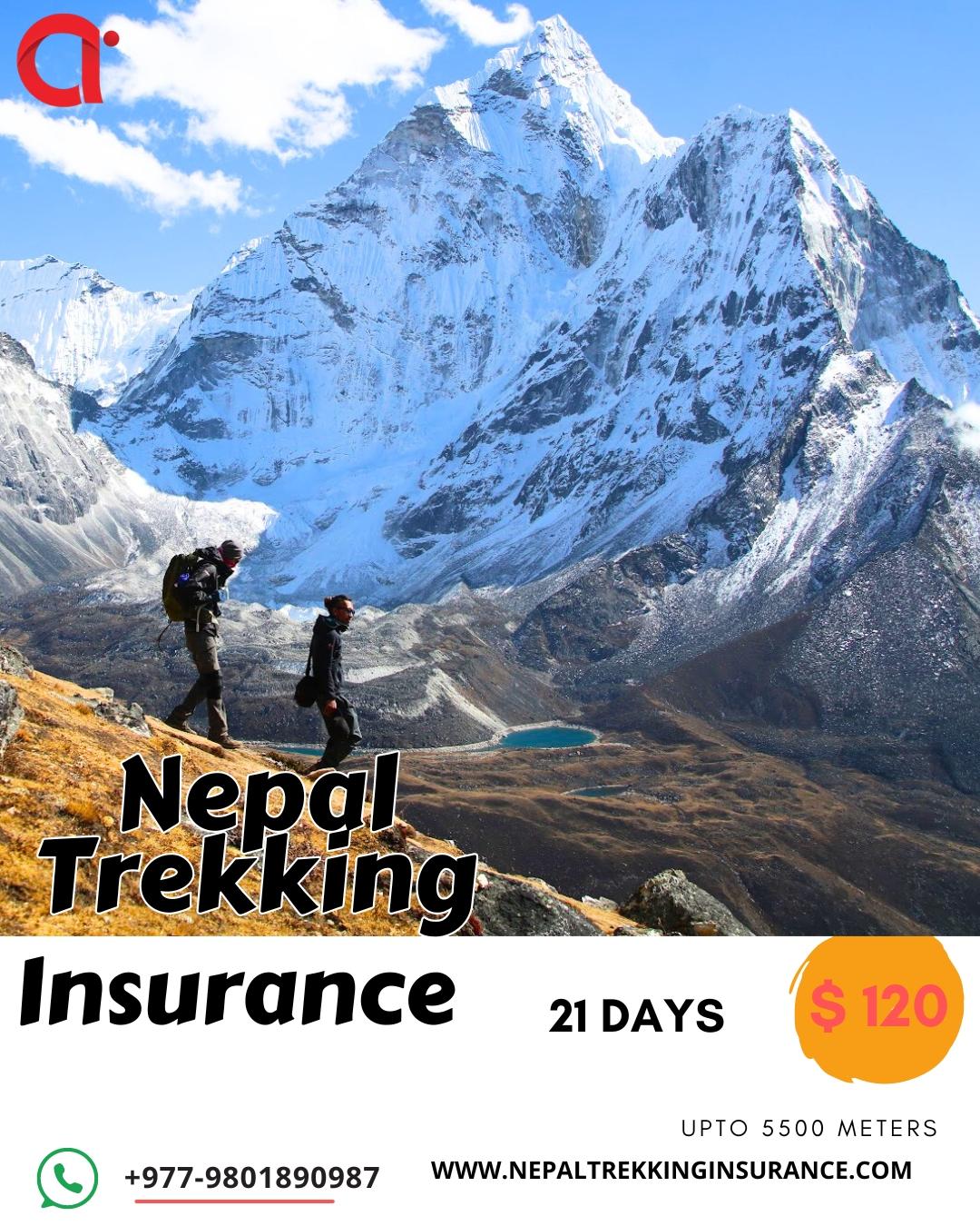 Everest Trekking Insurance  21 Days